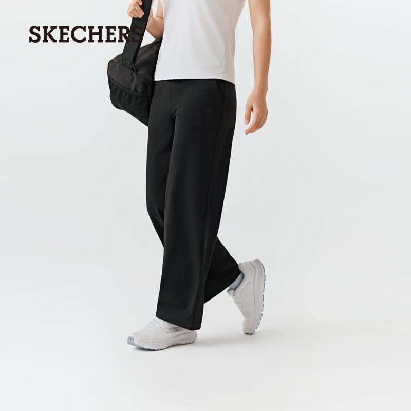 Skechers Women's Knit Straight-Leg Casual Pants