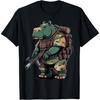 Soldier Hippo Army Military Hippopotamus T-Shirt