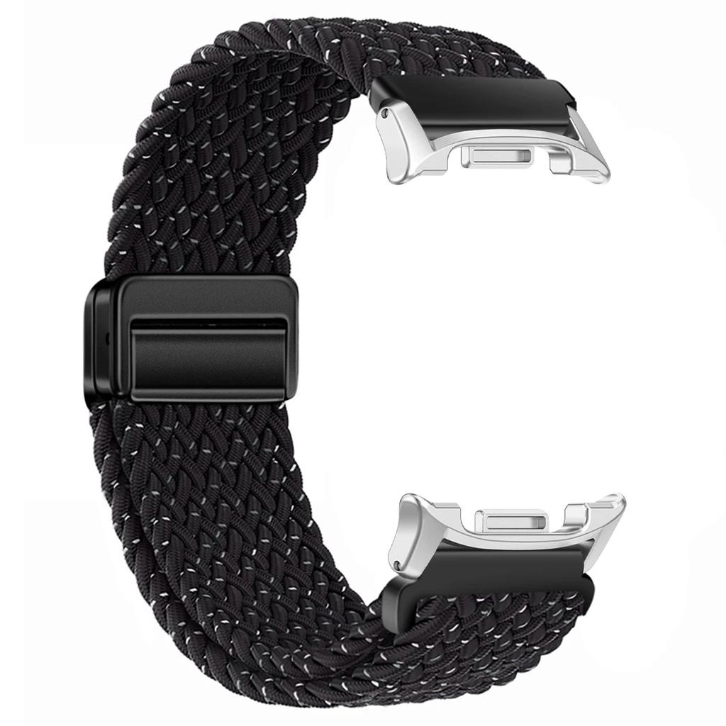 1 st Magnetiskt armband för Samsung Galaxy Watch 8 Band 40/44mm Sport Flätat Loop för Galaxy Watch 8 Classic/Ultra 2025 Band
