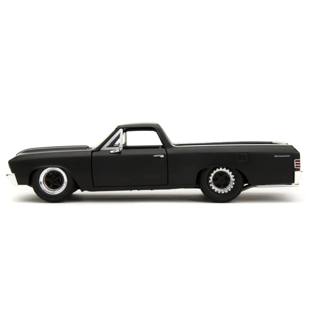 Jada TOYS Fast Furious 10 Chevrolet El Camino 1967 Black F10 Chevy El Camino 34413 1/24 & F&F [Item]
