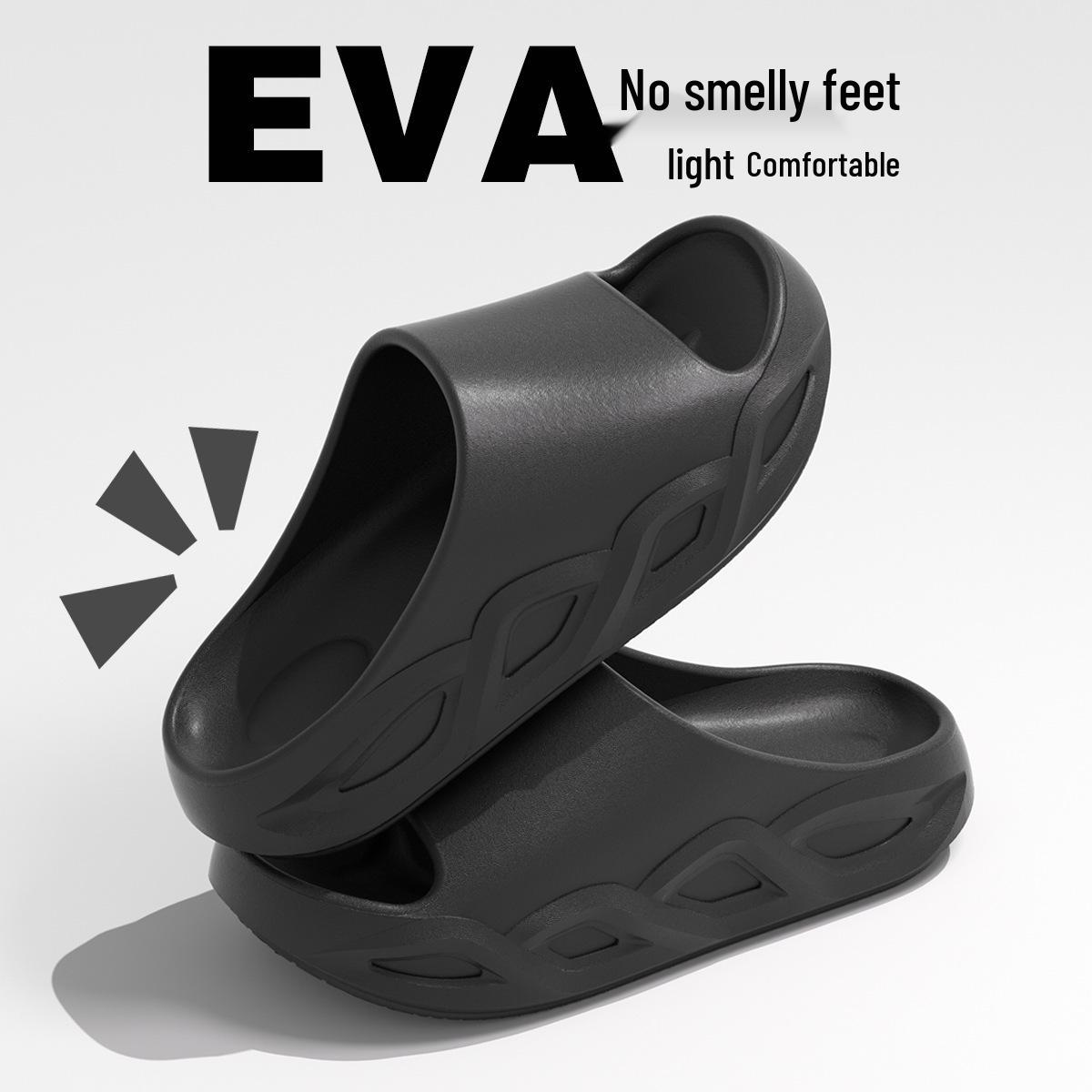 New 2026 Men s Squishy Summer Sandals: Non-slip, Odor-resistant, Thick Sole, Sporty & Wear-resistant.