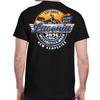 2025 Laconia Motorcycle Week Retro Label T-Shirt Kein Harley
