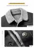 Men's Slim Fit Denim Jacket with Fleece Lining and Lambswool, 2025 Korean Style, Casual Lapel Design