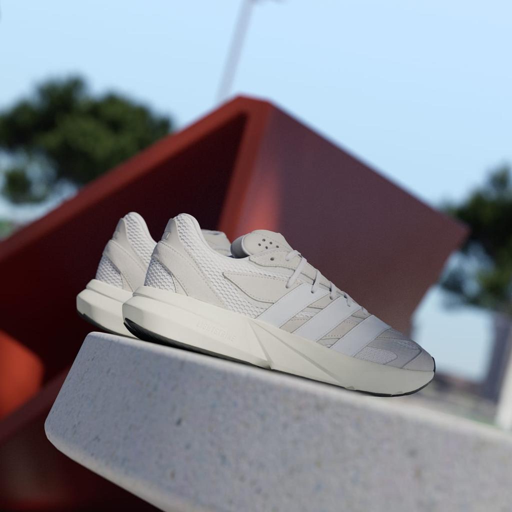 adidas Lightblaze JH6942 Unisex Sportswear Sneakers Crystal White / Cloud White / Grey One