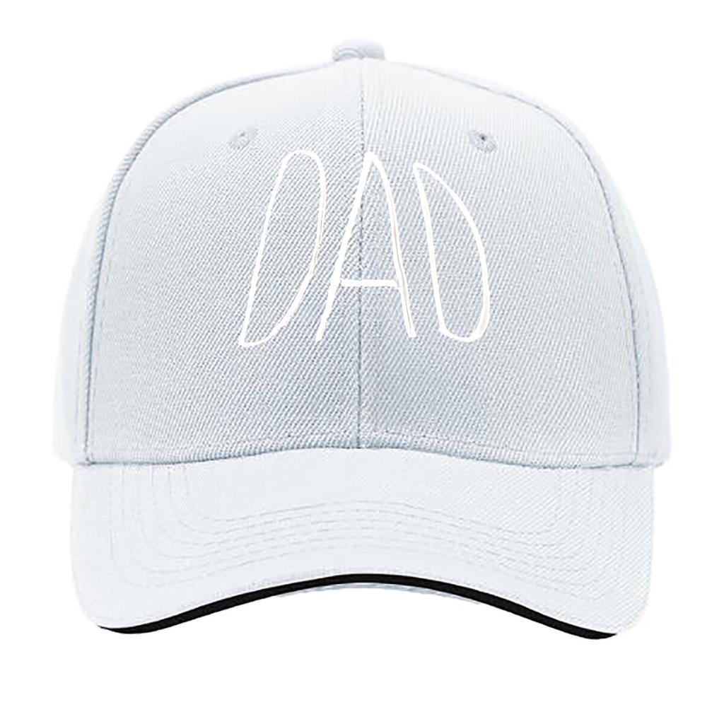 Dad Adjustable Baseball Cap Retro Look Sports Hat with Curved Visor for Fishing HipHop Style Sandwich Baseball Cap