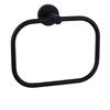 Matte Black Bathroom Towel Ring