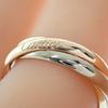 Cartier B4235155 #15(JP Size) Ring Gold K18 Yellow gold/K18 Pink Gold Mens