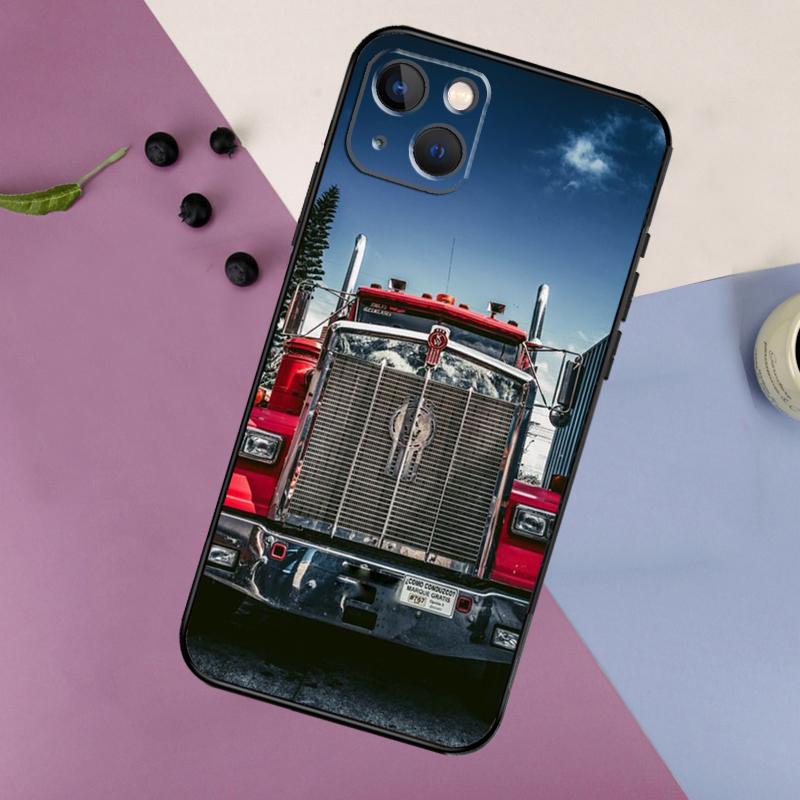 Cool Heavy Truck Car Silicone Case For iPhone 17 14 13 12 11 15 Pro Max 16 Plus 12 13 Mini 16e 17 Air Back Cover