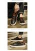 Herbstliche Freizeit-Lederschuhe für Herren von großer Marke - Vielseitig, Modisch, Trendige weiße Sneaker