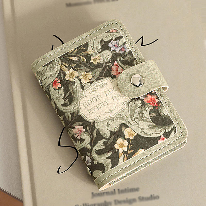 New 20 Card Pockets Women Wallets Pu Leather Large Capacity Money Bag Lightweight Waterproof Business Card Case Women