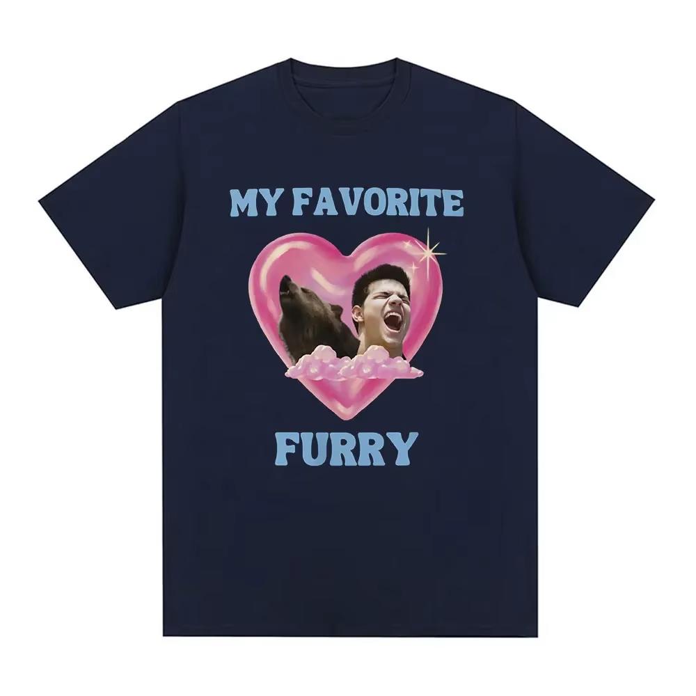 Jacob Black Is My Favorite Furry Twilight Fun Meme Tshirt Women's Fashion T-shirtcasual T-shirtstreet Wear Funny Clothes