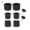 6/8/12Pcs Umbrella Stand Parts Replacement Weather-Resistant Parasol Stand Accessories Heavy Duty Umbrella Base Bracket with M8 Screws