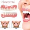 Silicone False Temporary Chipped Emergency Natural and Comfortable Cover Imperfect Instantly Smile with Confidence Dentures, Teeth, Teeth, Teeth, Fix,