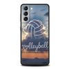 Volleyball Painted Phone Case for Samsung Galaxy S25 S24 S23 S22 S20 S21 FE Ultra S10 S10E Plus S25 Edge 5G Soft TPU Cover Capas