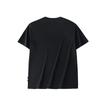 Anta Solid Color Outdoor Casual Valentines Day Sports Crew Neck Pullover Short Sleeve T-Shirt Unisex T-Shirts Basic-Black 972428108-2