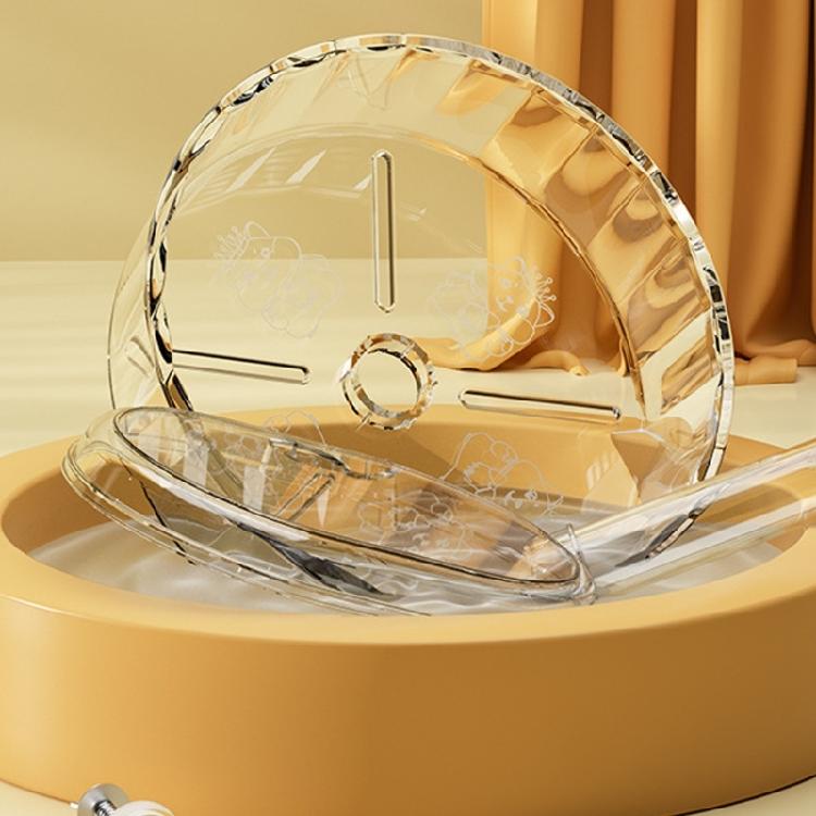 Rueda Silenciosa para Hámster, Rueda de Ejercicio para Hámster Súper Silenciosa, Rueda Silenciosa para Hámster, Rueda de Ejercicio para Hámsters con Soporte Ajustable