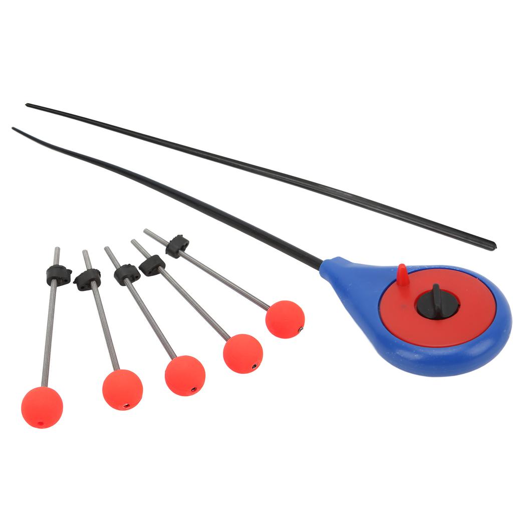 5 Stück Eisangelruten Endverlängerungsabschnitt Ruten Rutenendspitze mit Rute zum Winterangeln