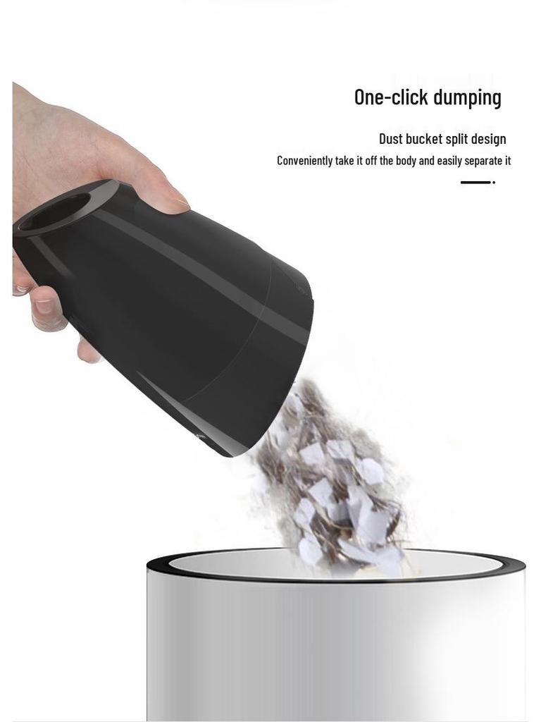 Wireless Car and Home Wet/Dry Vacuum Cleaner, High-Power, Cigarette Lighter-Compatible