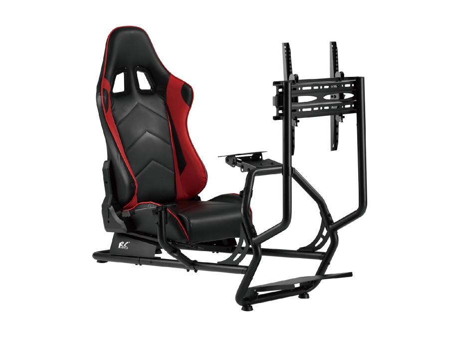 Suporte com assento para volante de corrida
