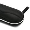 1pc Portable Sunglasses Case Protector Oxford Cloth Hard EVA Zippered Eyeglasses Case with Carabiner Unisex Eyewear Accessories
