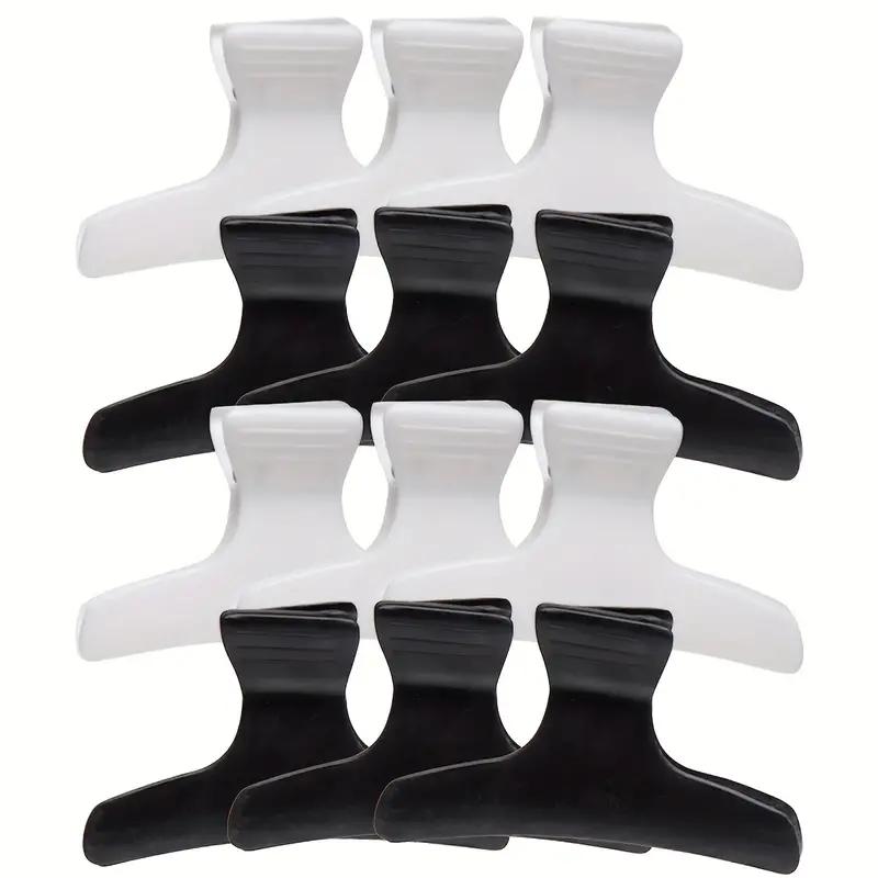 3/12pcs Butterfly Hair Clips Woman Girl's Hairpins Styling Holding Tools Hair Section Claw Clamps Professional Salon Accessories