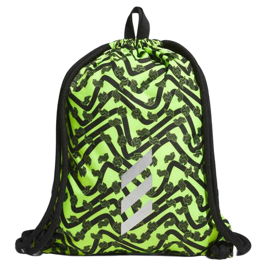 Adidas 12.5L Fashion Lightweight Durable Drawstring Closure Polyester Backpack Unisex Backpack Lemon JG6326 Lemon