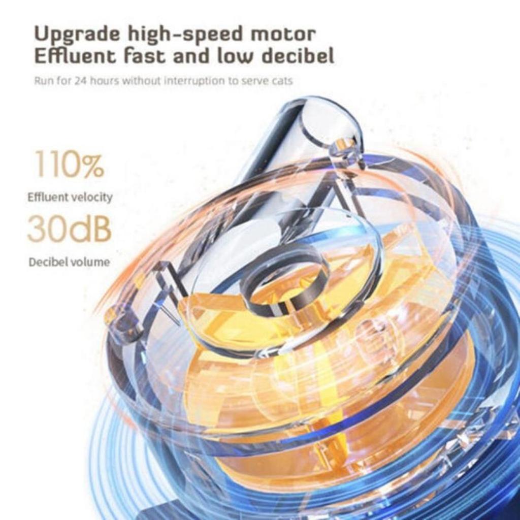 3L Wasserspender mit großer Kapazität, vollautomatischer Wasserspender für Haustiere, geräuschloser, verbesserter Batteriezellen-Haustier-Katzen- und Hunde-Intelligenter Wasserspender