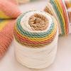 1ks Příze v gradientních duhových barvách, Vhodná pro DIY háčkování a pletení teplého svetru, polštáře na pohovku, šály, čepice, šály a další