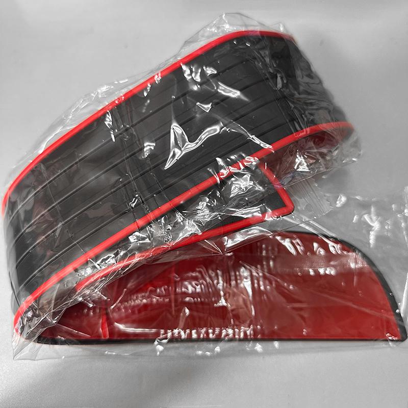 Universal Rubber Mouldings Pad Trim Cover Strip Anti-Scratch Car Rear Bumper Guard Plate Cover Trim Trunk Guard Car Accessories