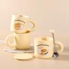 Ceramic Bread Cute Milk Cup Milk Cup Dormitory Drinking Water Cup Mug High Appearance