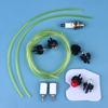 1 Set grundierter Primer mit Kraftstoffleitung Vergaser Ölblase Kraftstoffpumpe Primer für Trimmer Freischneider Kettensäge Vergaser Teile