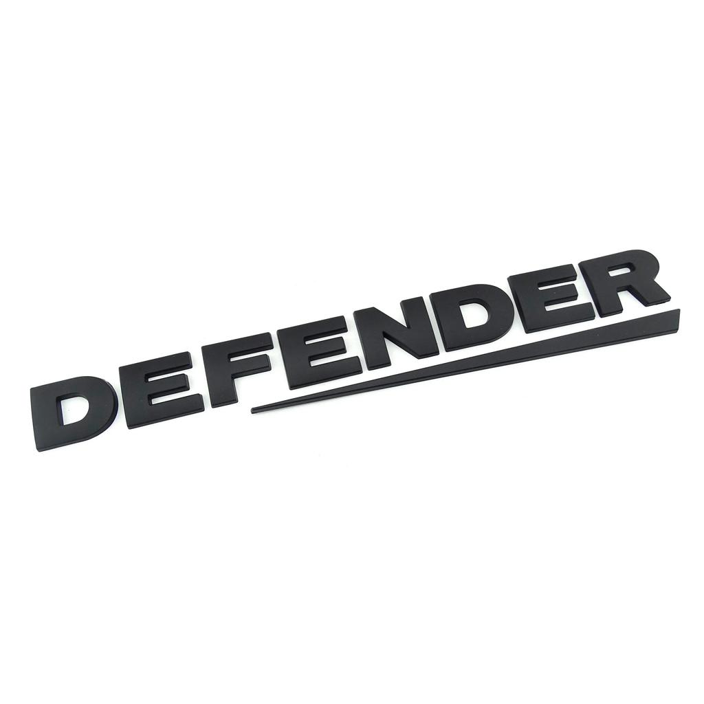 ABS Car Tail Letters Emblem Trunk Badge Stickers for Land Rover Defender Logo EVOQUE Discovery Range Rover Freelander XS3