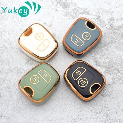 For Peugeot 106 107 206 207 306 307 406 407 Citroen C1 C2 C3 C4 C5 XSARA Picasso TPU Remote Car Key Shell Fob Key Case Cover