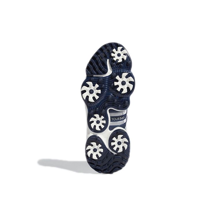 Adidas Tour 360 22 Golf White Collegiate Navy Men Sneakers Cloud-White Silver-Metallic GV7247