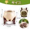 Yurika Flower Pot Smiling Cute Planter Houseplant Resin Flower Pot Succulent Pot Healing Indoor Outdoor Plant Pot with Drainage Hole Room Decoration