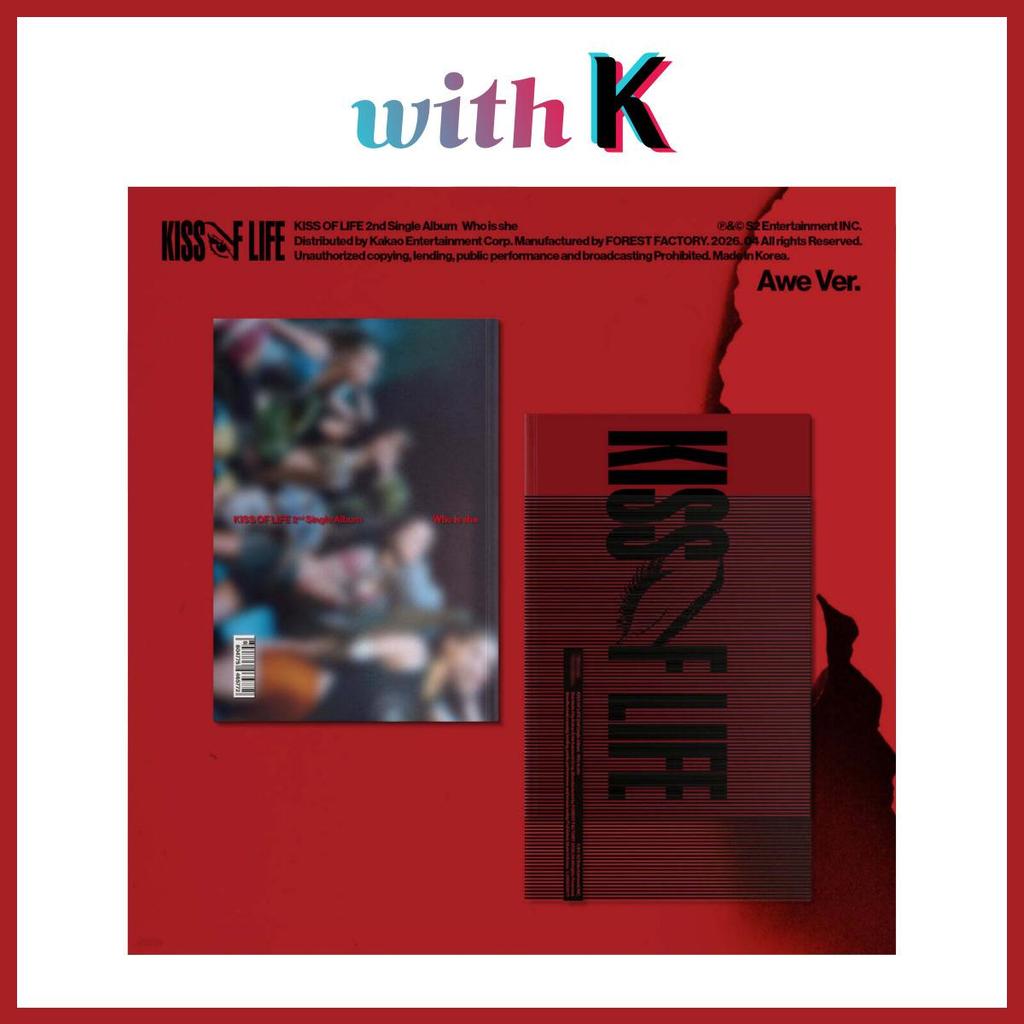 KISS OF LIFE - Who is she / 2nd Single Album (Awe Ver.)