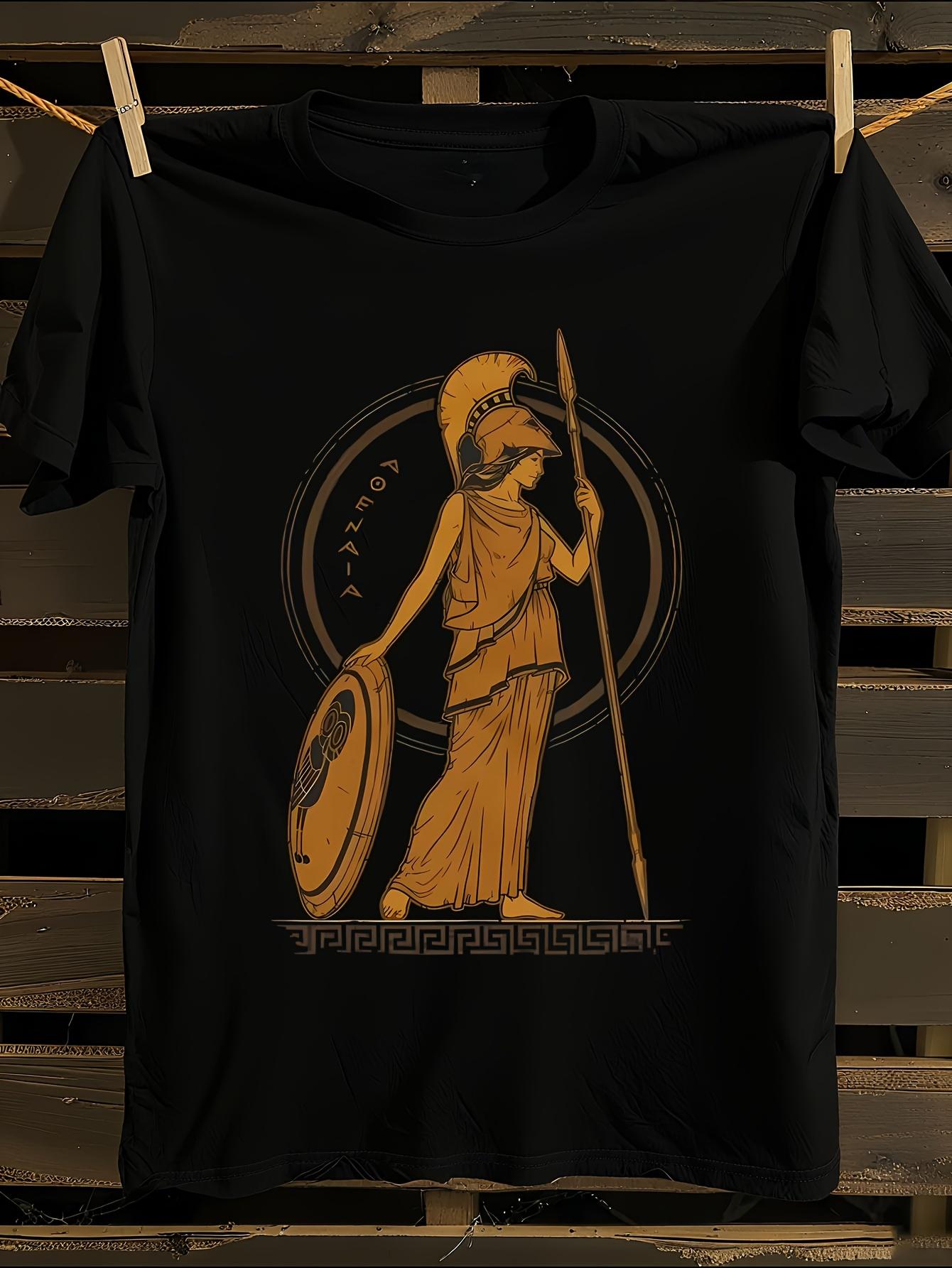 Greek Goddess Athena T-shirt XXL