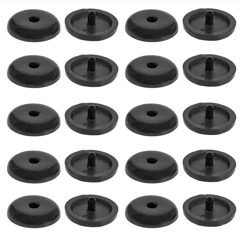 

10PCS Car Seat Belt Limiter Buckle Anti-Slip Safety Positioning Button for Honda Toyota Mercedes-Benz BMW - Automotive Security