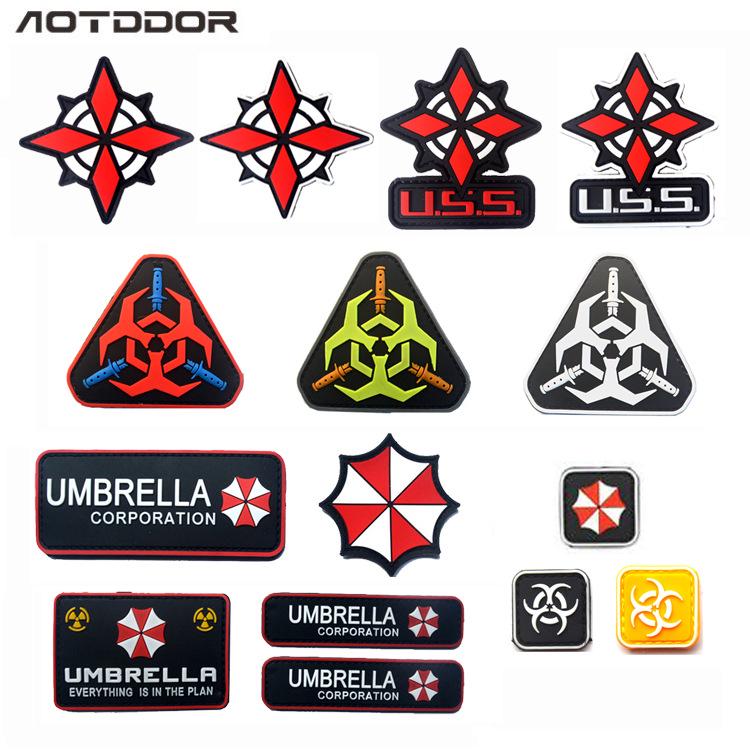 Zombie Outbreak Response Team Embroidered Velcro Patch