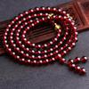 Myanmar Amber 108 Bead Buddhist Prayer Bracelet & Necklace for Men and Women - Honey Wax Multi-Loop Pure Water Hand Jewelry