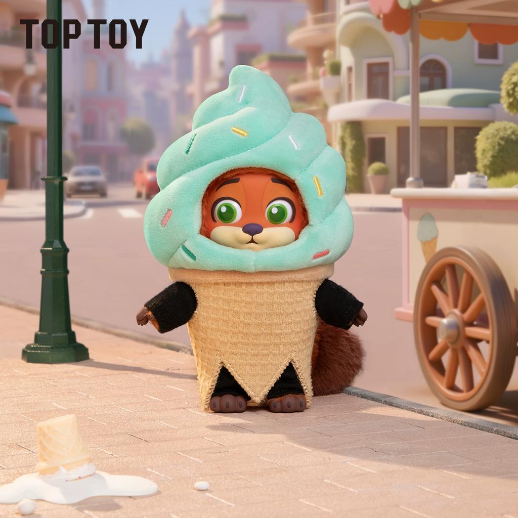Genuine Zootopia V2 Nick&Judy Best Undercover Series Blind Box Cute Doll Pendant Collection Desktop Ornament Fashion Trend Toys