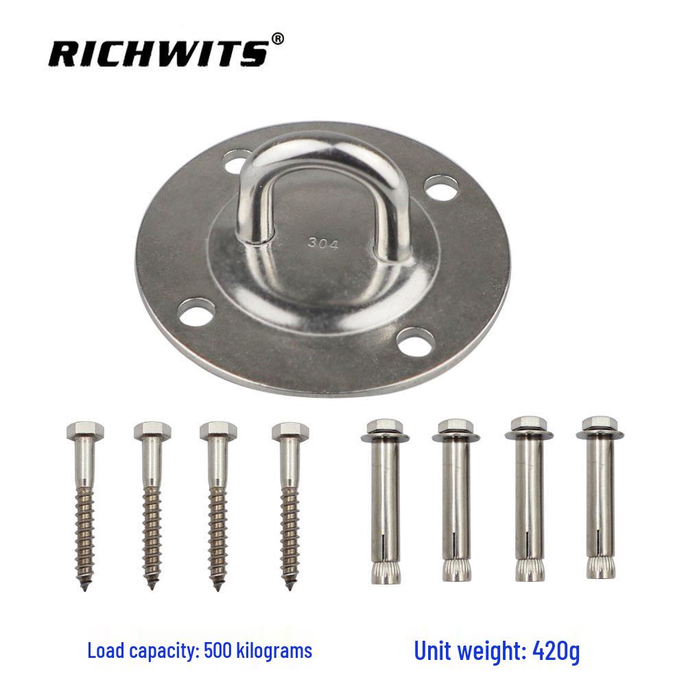 304 Stainless Steel Yoga Hammock Swing Chair Hook with Eyelet