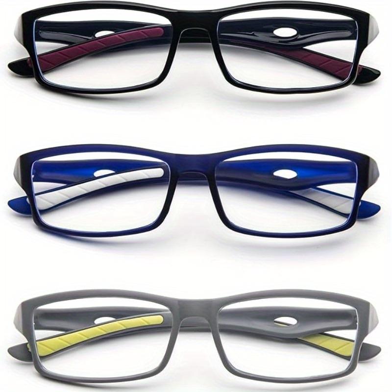 3pcs Anti-Blue Light Glasses with Prescription Strength Computer TV Eyewear for Office Gaming Home Theater Men & Women