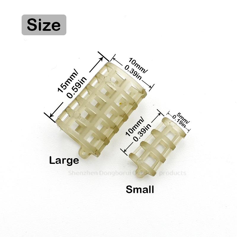 10 buc. Coș pentru pastă de pescuit la crap pentru montură cu fir de păr, coș pentru momeală, momeală, coș pentru momeală pentru pescuit la crap, montură cu fir de păr, accesorii de pescuit