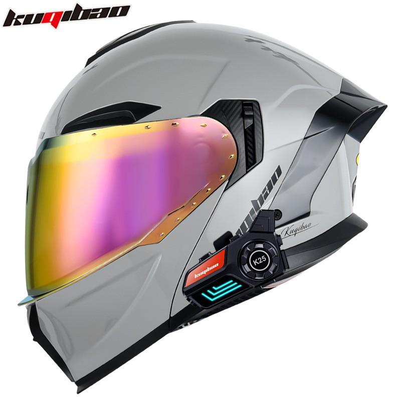 Flip-Up Motorcycle Helmet With Bluetooth 903 Dual Visor 3C Certified All