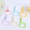 Colorful Cute Cat Keychain Pendant - Bag Accessory, Earphone Case Ornament, DIY Hanging Charm, Small Gift.