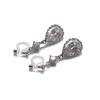 Earrings for Cubic Miyabi Grace Women, Non-pierced Earrings, Popular, Zirconia, Mature, Elegant, Formal, Painless, Dangling, Teardrop, Crystal,