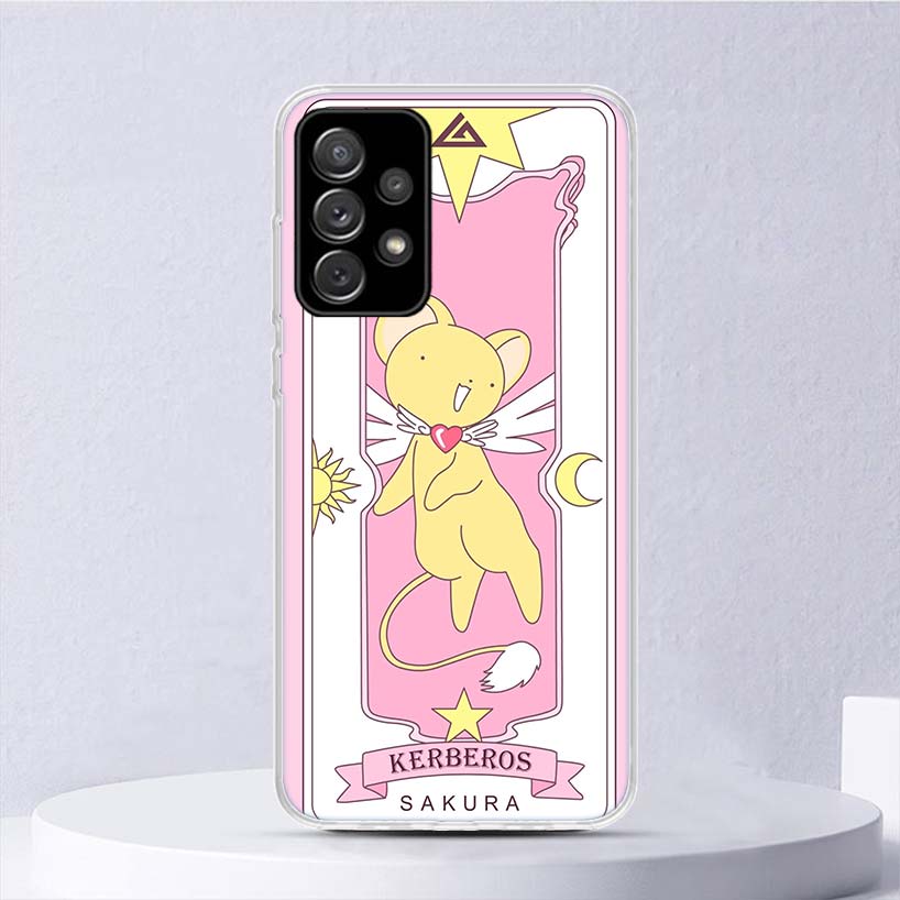 CardCaptor Sakura Anime Soft Case For Samsung Galaxy A17 A16 A26 A36 A56 A15 A14 A13 A55 A54 A53 Phone Cover A25 A35 A24 A34 A23