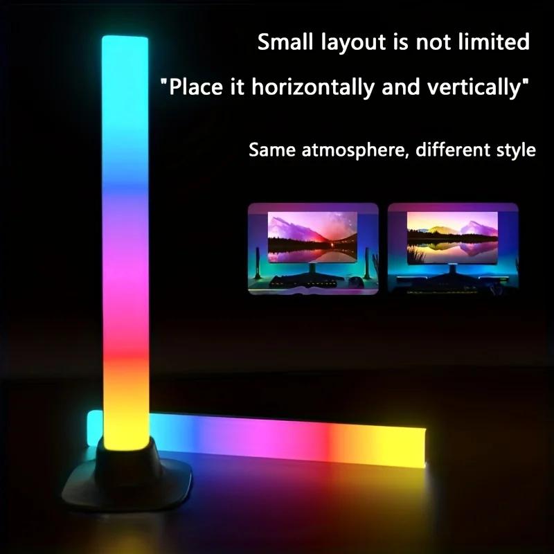Atmosphere Light LED Wifi/Bluetooth Control Music Rhythm Holiday Decoration Light APP Lighting Lamp Game Wall Desktop Light