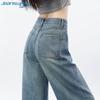 Jeanswest Women's High-Waist Micro-Flared Jeans